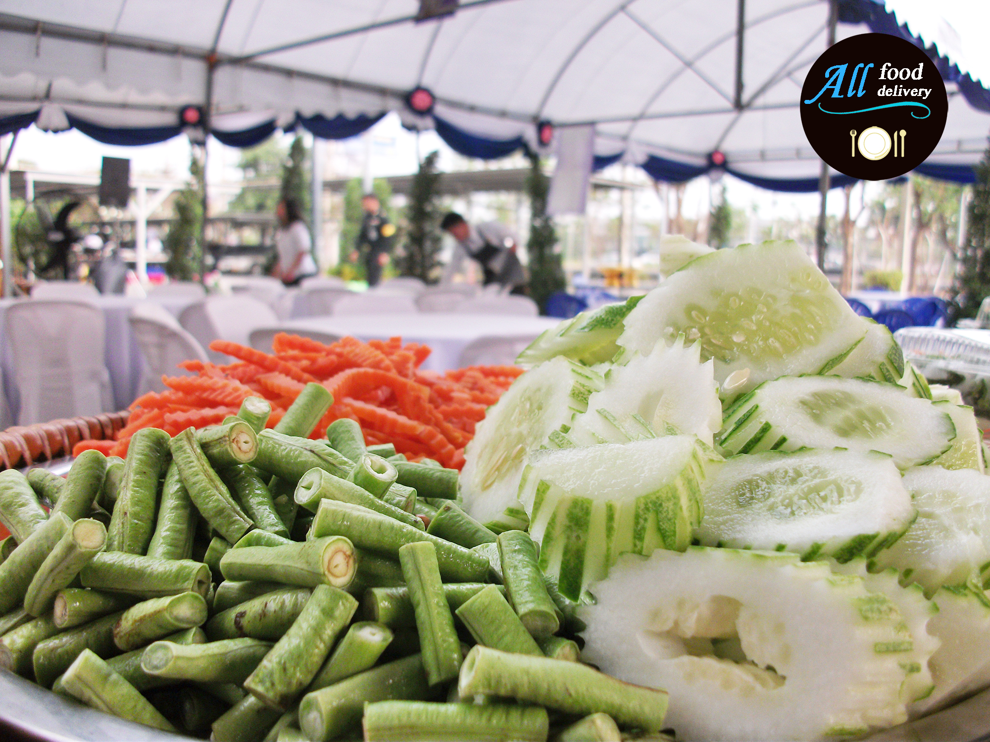 ซุ้มข้าวคลุกน้ำพริกเผา/อ่อง