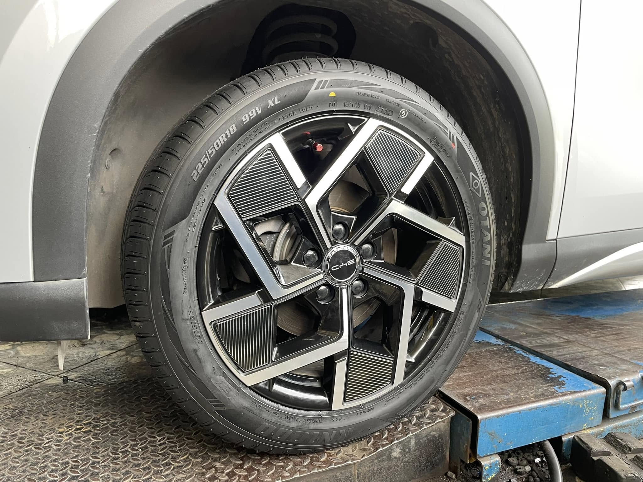 #BYD_ATTO3 เปลี่ยนยาง กับยางรถไฟฟ้า🛞#OTANI #KN1000 225/5018