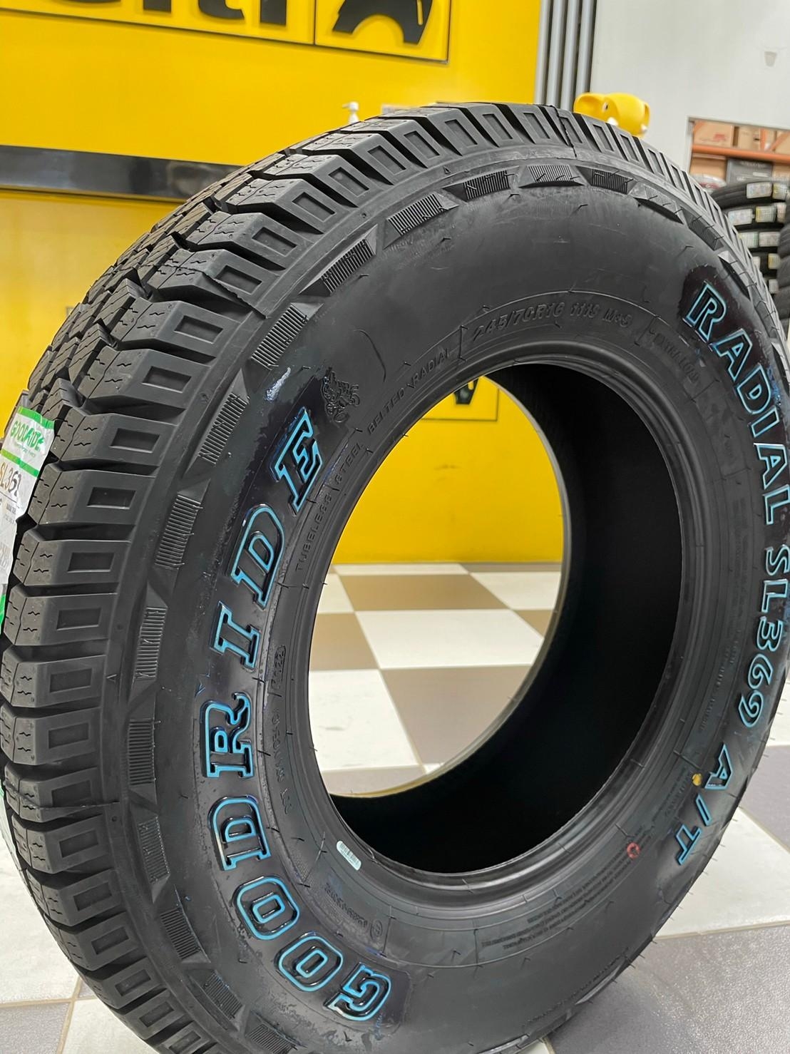 245/70R16 Goodride SL369 ยางAllTerrian ยางตัวหนังสือสีขาว ยางใหม่ปี22