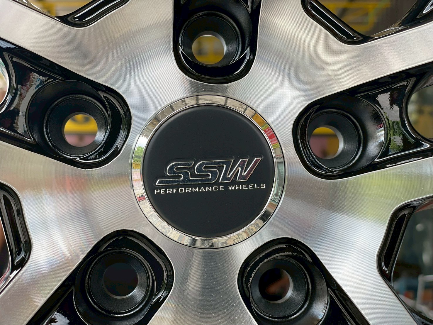 ล้อแม็กใหม่ขอบ17 #Stamford Sport Wheels #SSW348 สีดำหน้าเงา