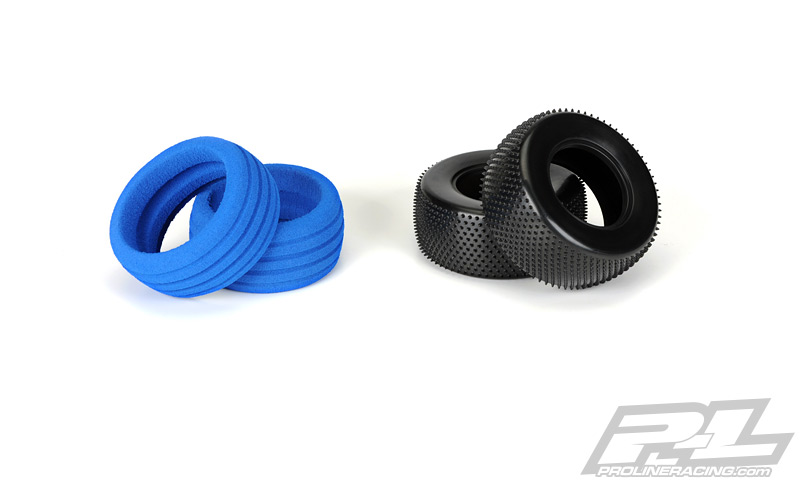 PRO-10100-103 Pin Point SC 2.2"/3.0" Z3 (Medium Carpet) Off-Road Carpet Tires (2) for SC Trucks and SC Buggies Front or Rear