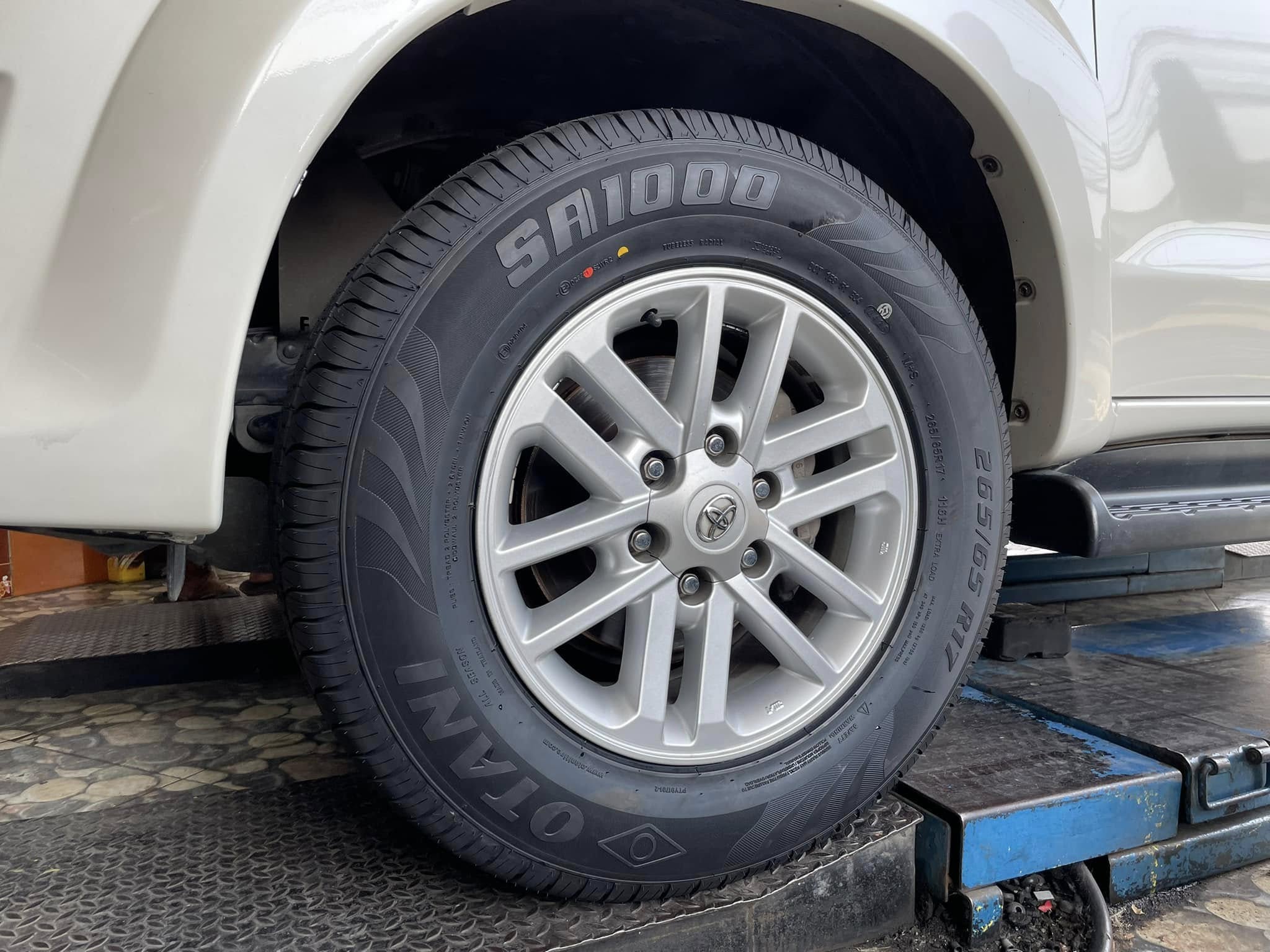 🚘 #TOYOTA_FORTUNER🛞เปลี่ยนยาง #OTANI #SA1000 265/65R17
