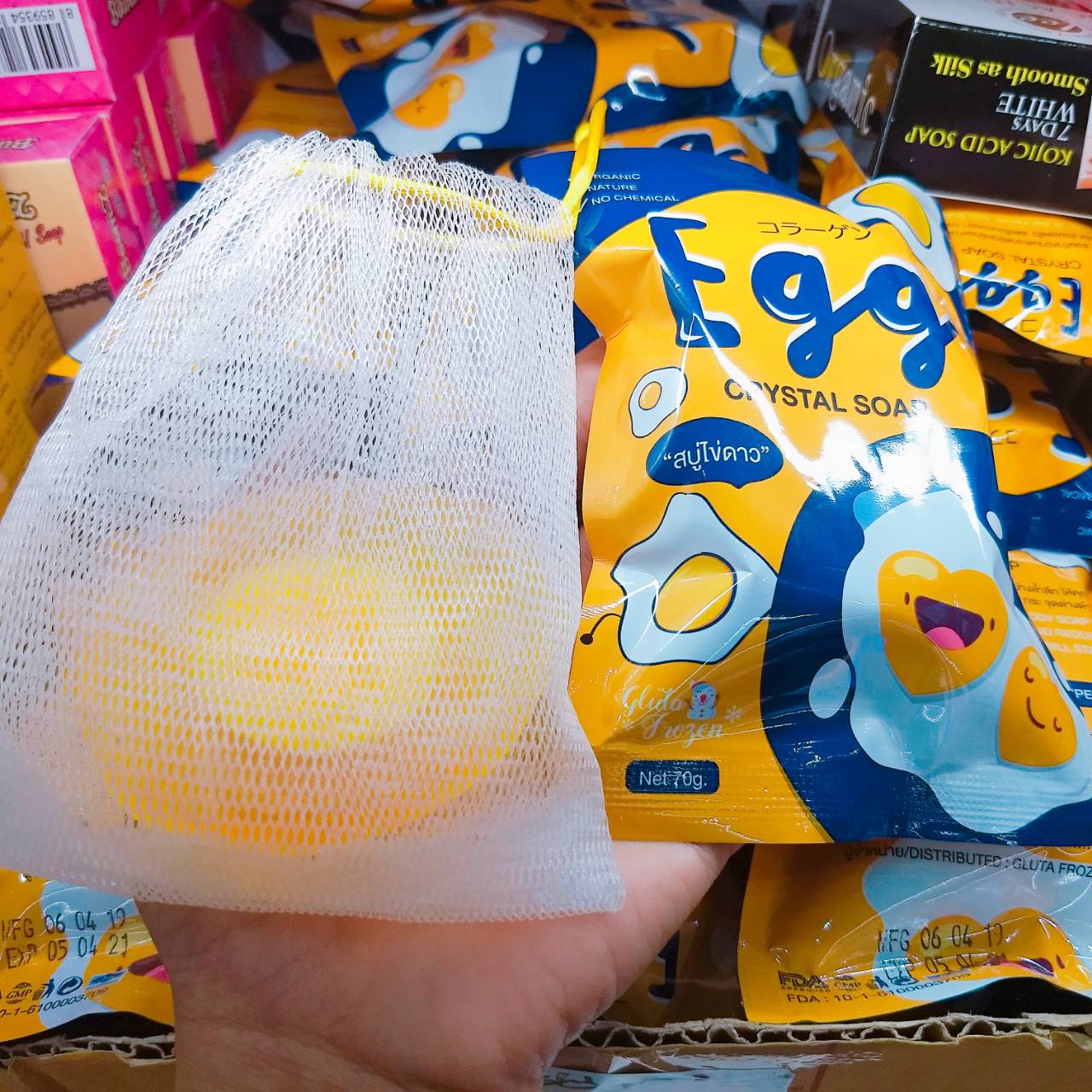 Egg Crystal Soap