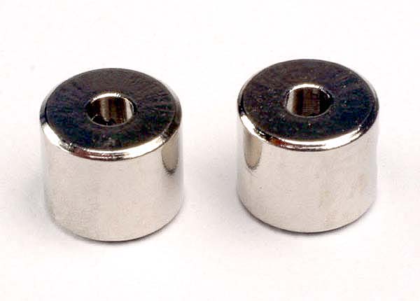 3182 Collars, screw (2)/ set screws, 3mm (2)