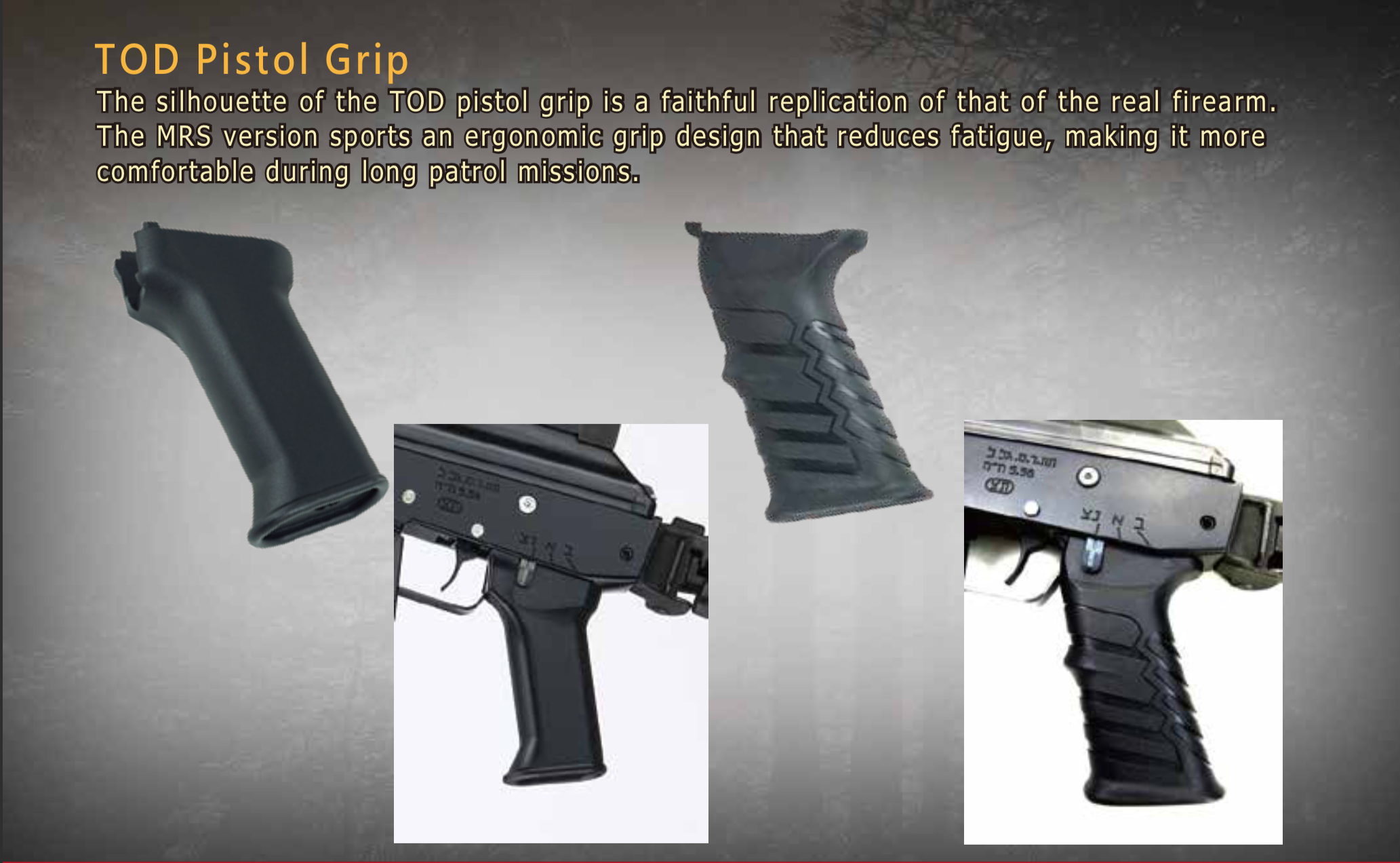 ICS-91 TOD ARM FOLDING STOCK