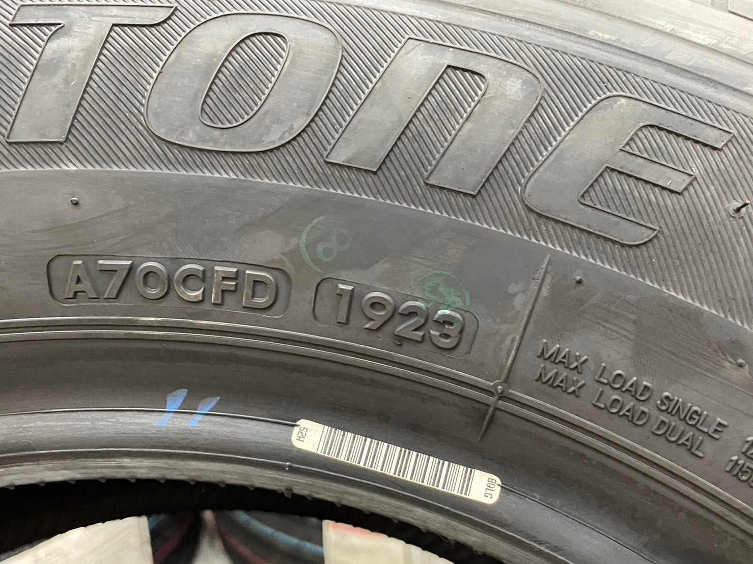 #Bridgestone #235/65R16 R66A💥💥 #made in japan ปี2023👈