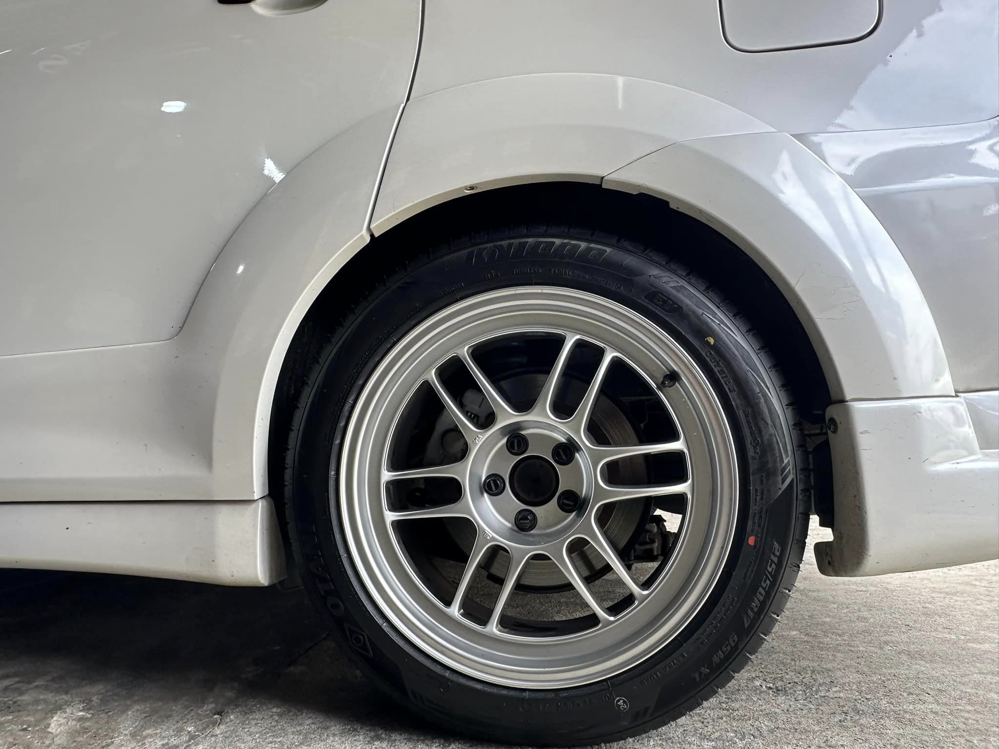 #TOYOTA_WISH #ยางรถไฟฟ้า 🛞 ￼#OTANI #KN1000 215/50R17