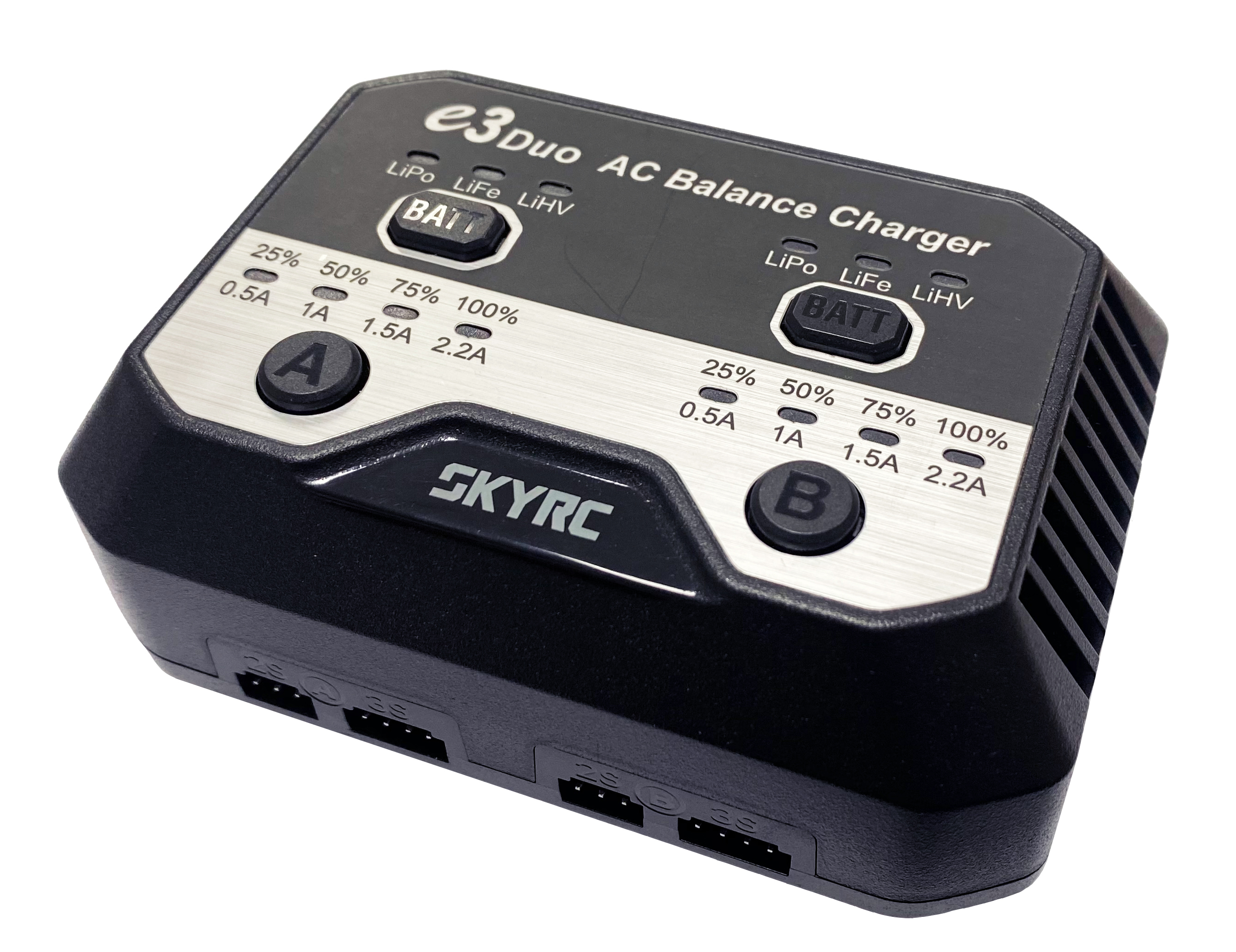 SK-100164-03 e3Duo AC Dual Balance Charger Lipo/LiFe/LiHV 2-3S