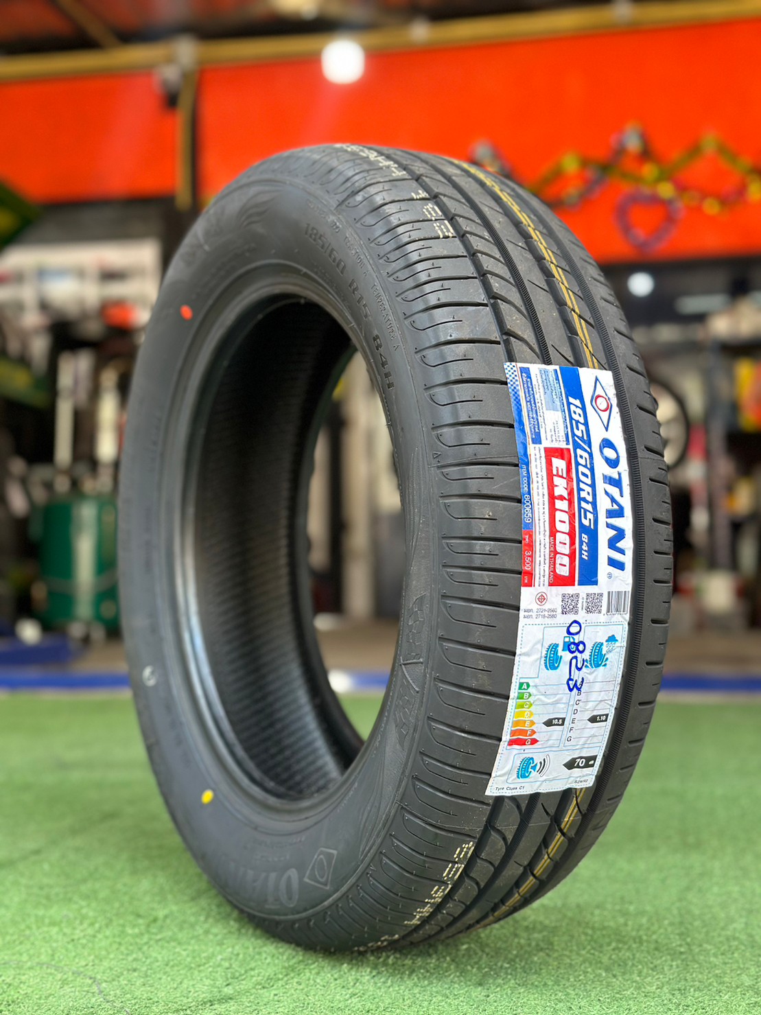 OTANI EK1000 185/60R15 ยางใหม่ปี2023 ราคาพิเศษพร้อมติดตั้งฟรี สามารถสอบถามเพิ่มเติมได้ค่ะ