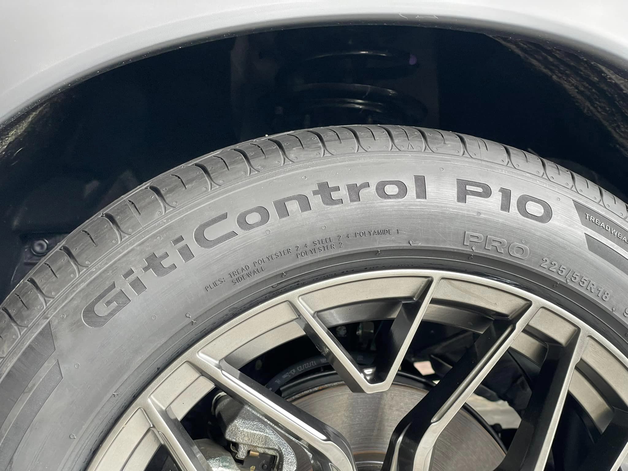 สวยลงตัวราคาเกินคุ้ม #HONDA_HRV🛞 #GITI_CONTROL P10 225/55R18 #ล้อแม็กซ์ใหม่ HOF RACING GRAXY XO1 18X8.5 ET35 5X114.3