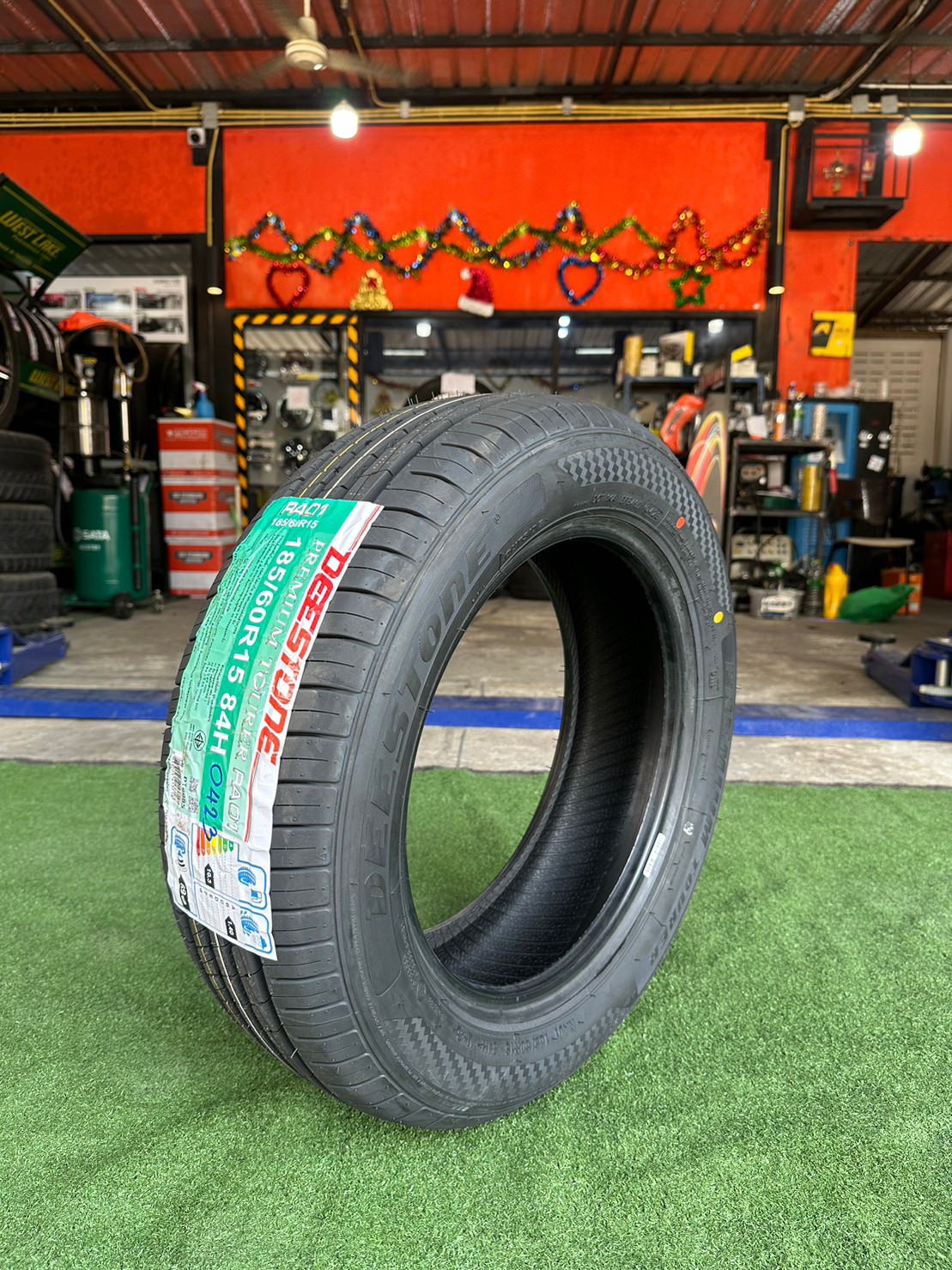 185/60R15 Deestone RA01 ยางใหม่ยางไทยคุณภาพดี ยางใหม่ปี2023