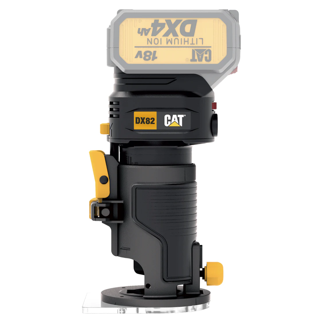 เครื่องเซาะร่องไร้สาย 18 1/4" No.DX82B CAT Powertools (เฉพาะตัวเครื่อง)