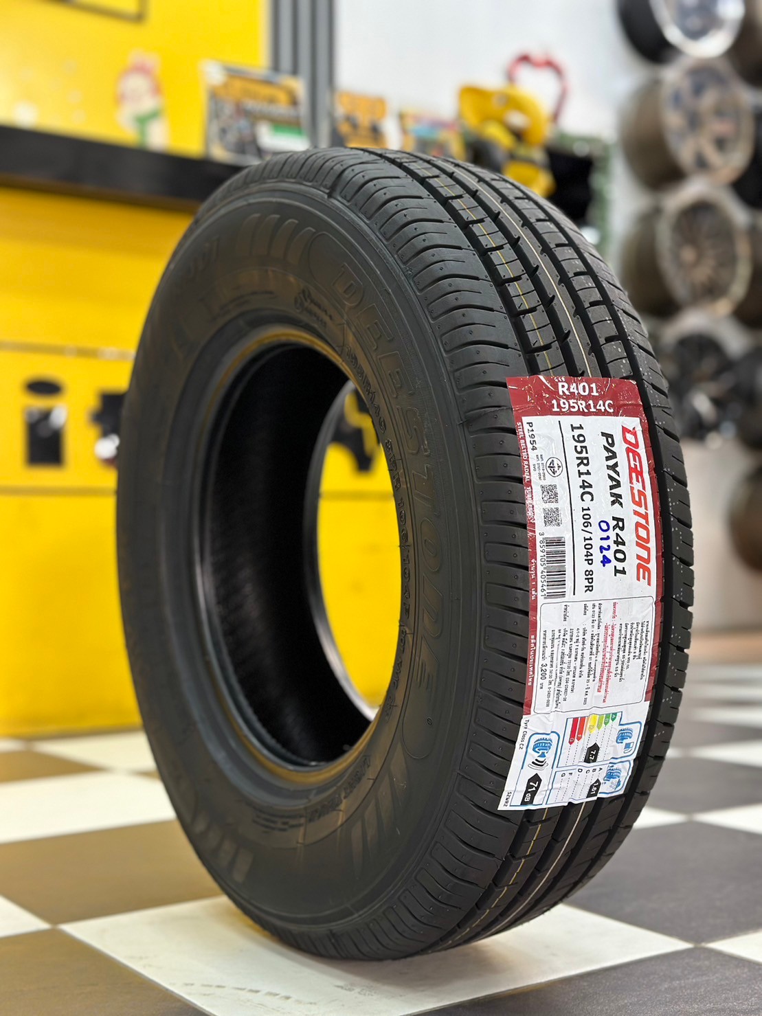 195R14C Deestone Payak R401 ยางกระบะบรรทุกคุณภาพดี 🔥🔥🔥ยางใหม่ปี2024🔥🔥🔥