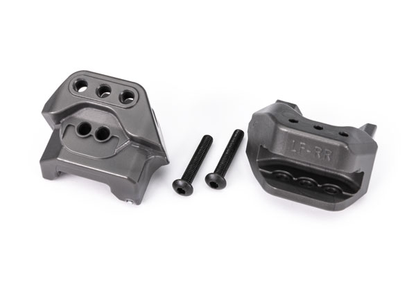 10234 Shock mount, lower (extended travel, left & right/ 3x18mm BCS (2)