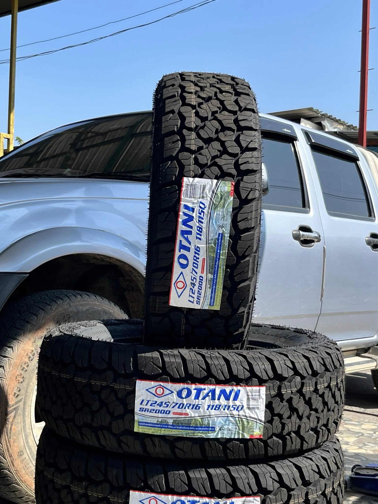 TOYOTA_D-MAX❤️💫 🛞🐘#OTANI_SA2000_245/70R16