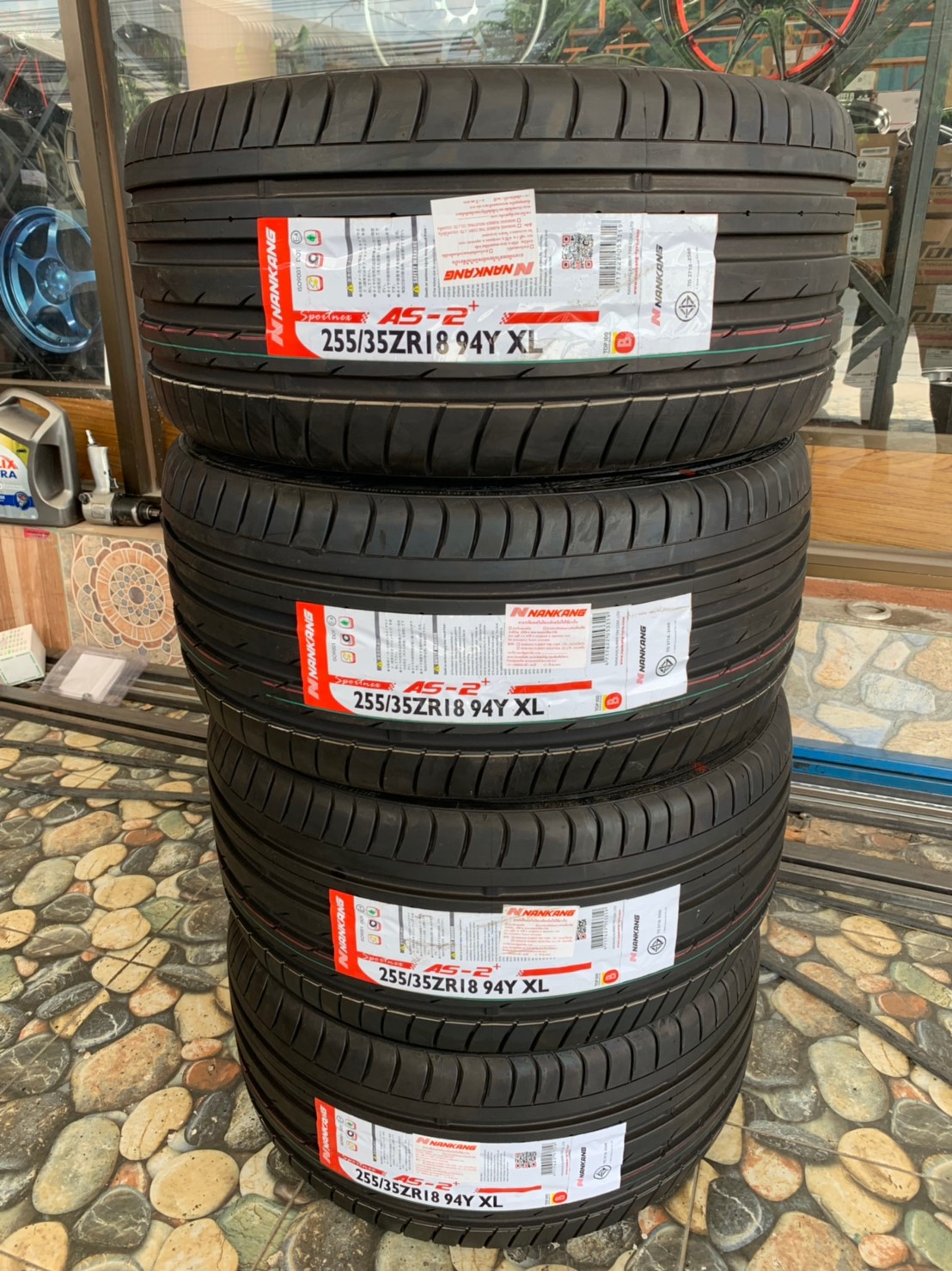 Nankang 255/35ZR18 AS-2+ พร้อมติดตั้งฟรี
