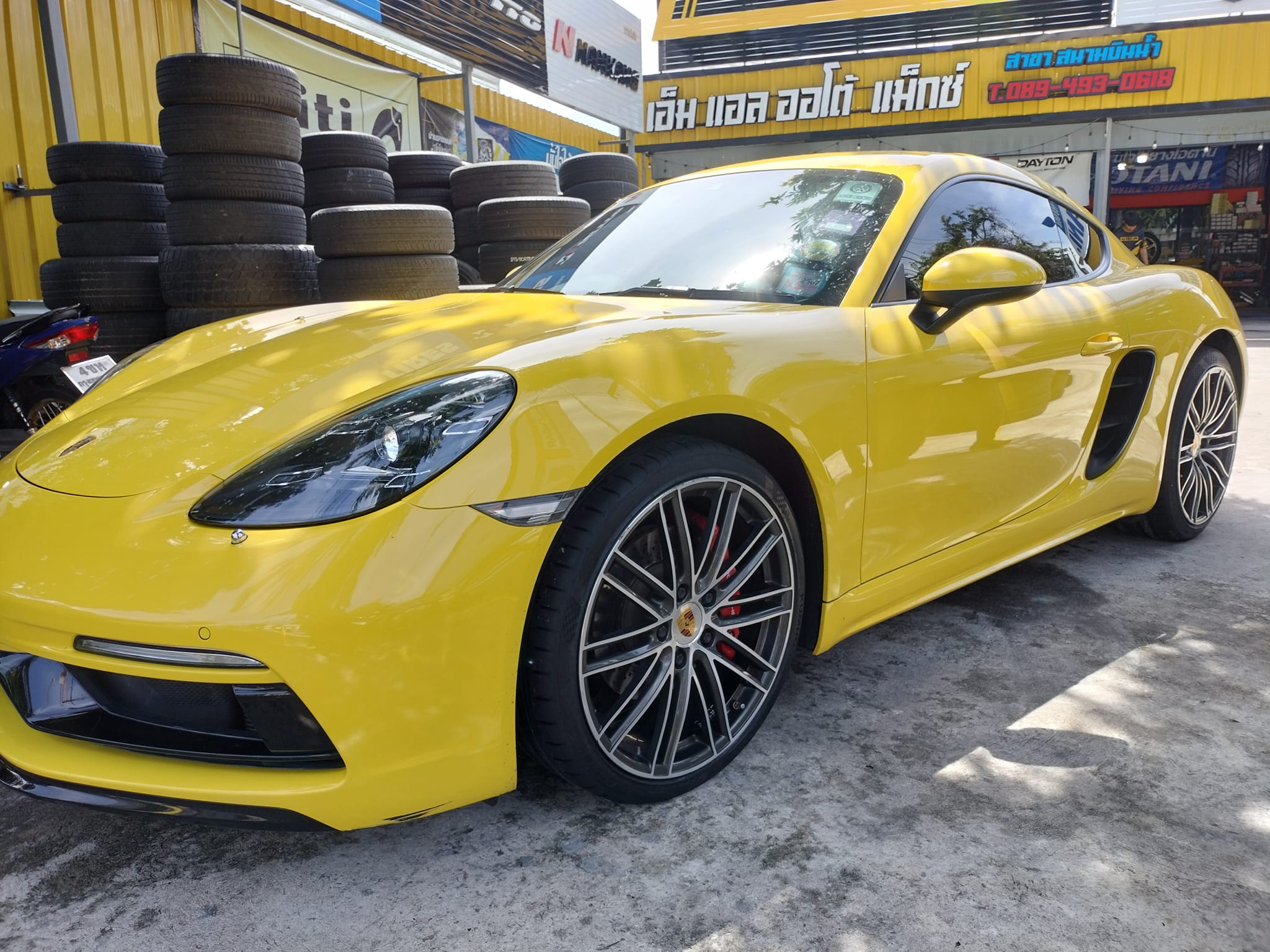 #PORSCHE_CAYMANs #KUMHO_PS91_235/35R20,265/35R20