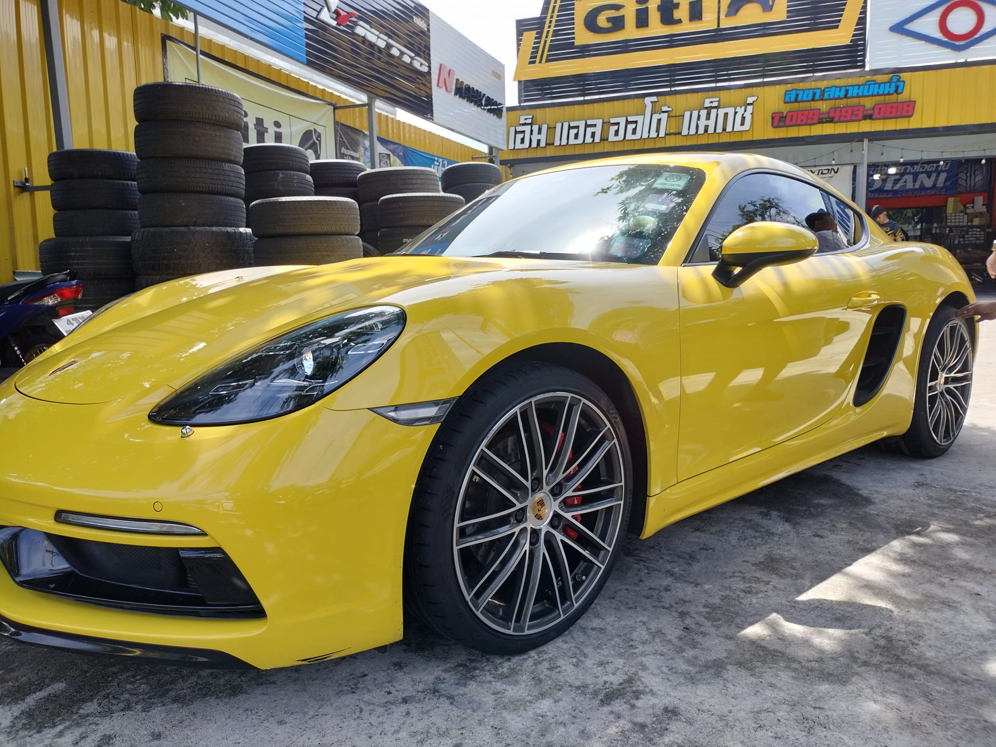 #PORSCHE_CAYMANs #KUMHO_PS91_235/35R20,265/35R20