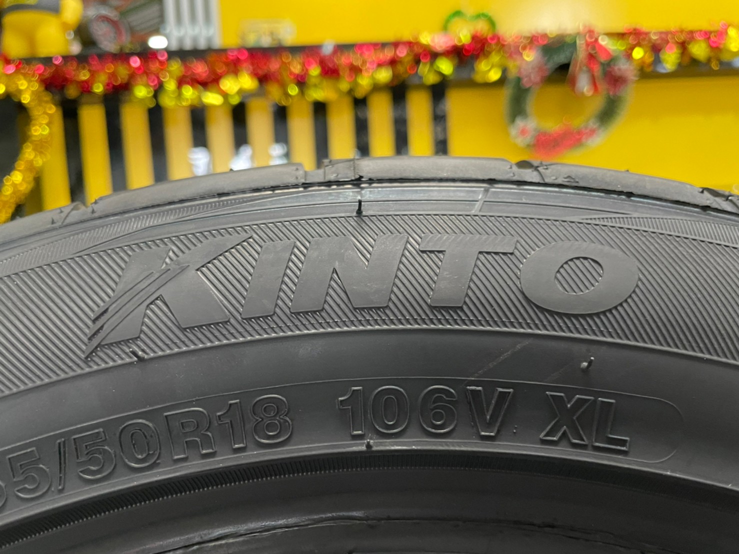 kinto v36 255/50R18 ยางใหม่ปี2023