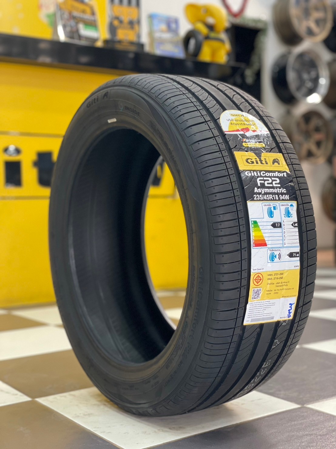 Giti ComfortF22 235/45R18 ยางใหม่ปี2024