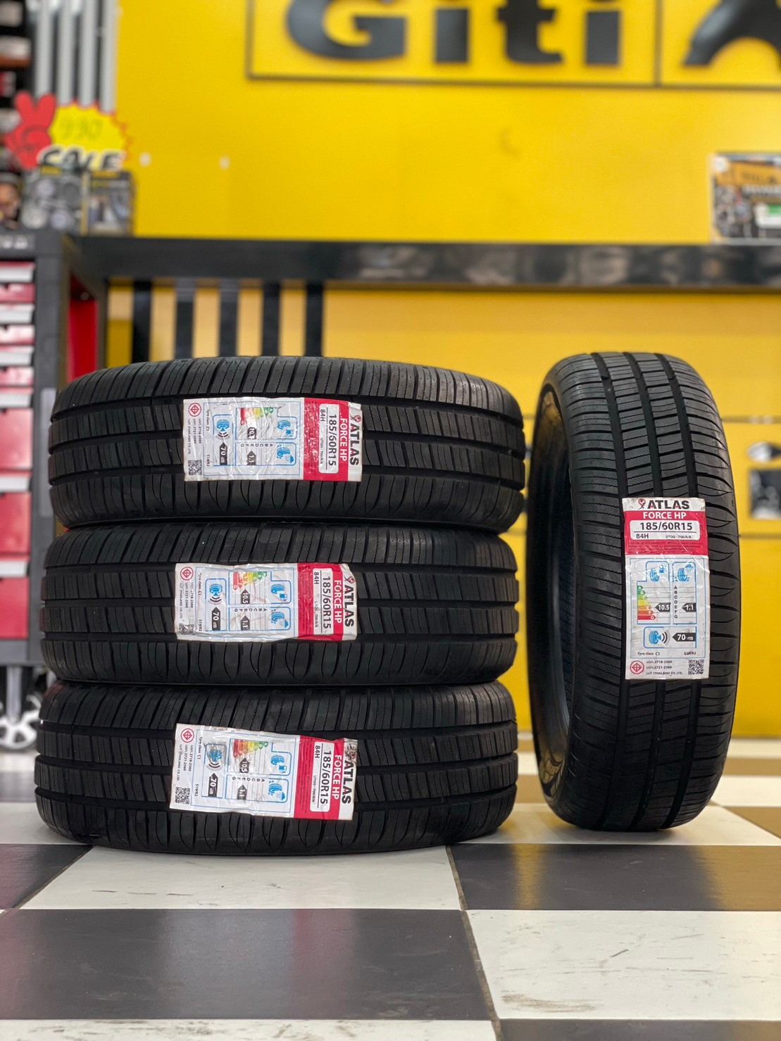 ATLAS FORCE HP 185/60R15 ยางใหม่ปี2022