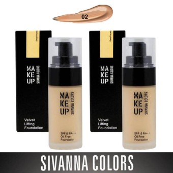 Sivanna colors velvet lifting foundation รองพื้น