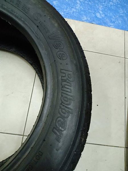 ยางใหม่ขอบ13 ยางแก้มเตี้ย Vee Ruber 195/50/R13