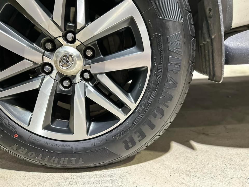 TOYOTA_FORTUNER #เปลี่ยนยางแบรนด์คุณภาพ 🛞#GOODYEAR WRANGLER TERRITORY HT 265/60R18