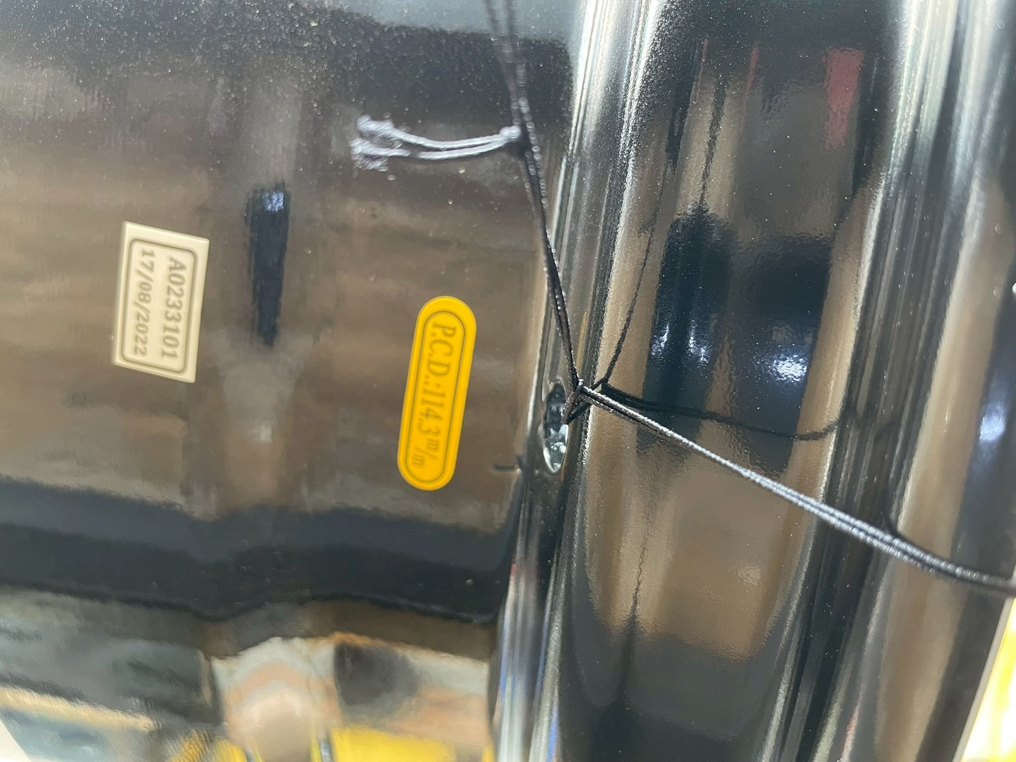 ล้อแม็กใหม่ขอบ17 #Stamford Sport Wheels #SSW348 สีดำหน้าเงา