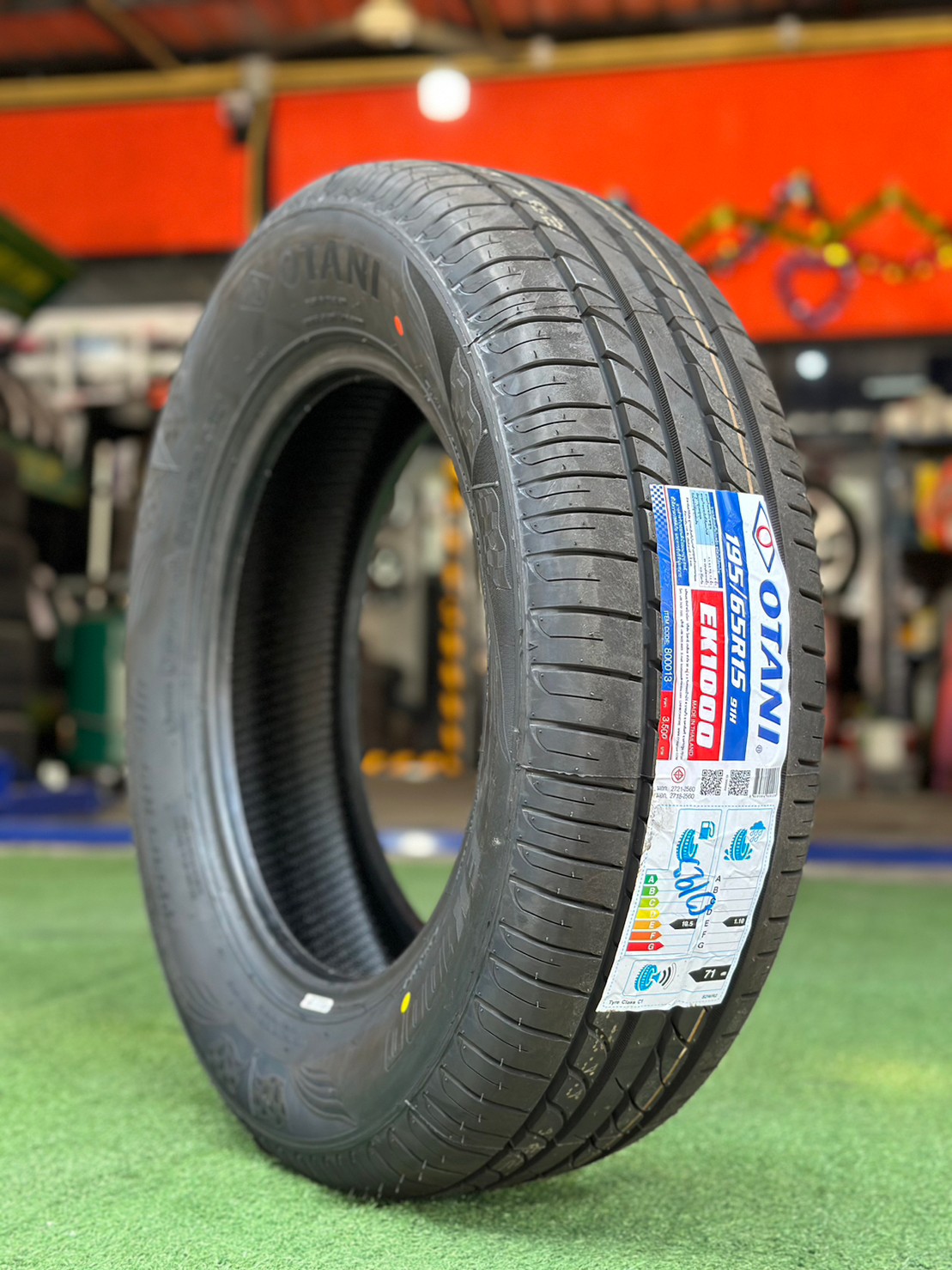 OTANI EK1000 195/65R15 ยางใหม่ปี2023 ราคาพิเศษพร้อมติดตั้งฟรี สามารถสอบถามเพิ่มเติมได้ค่ะ