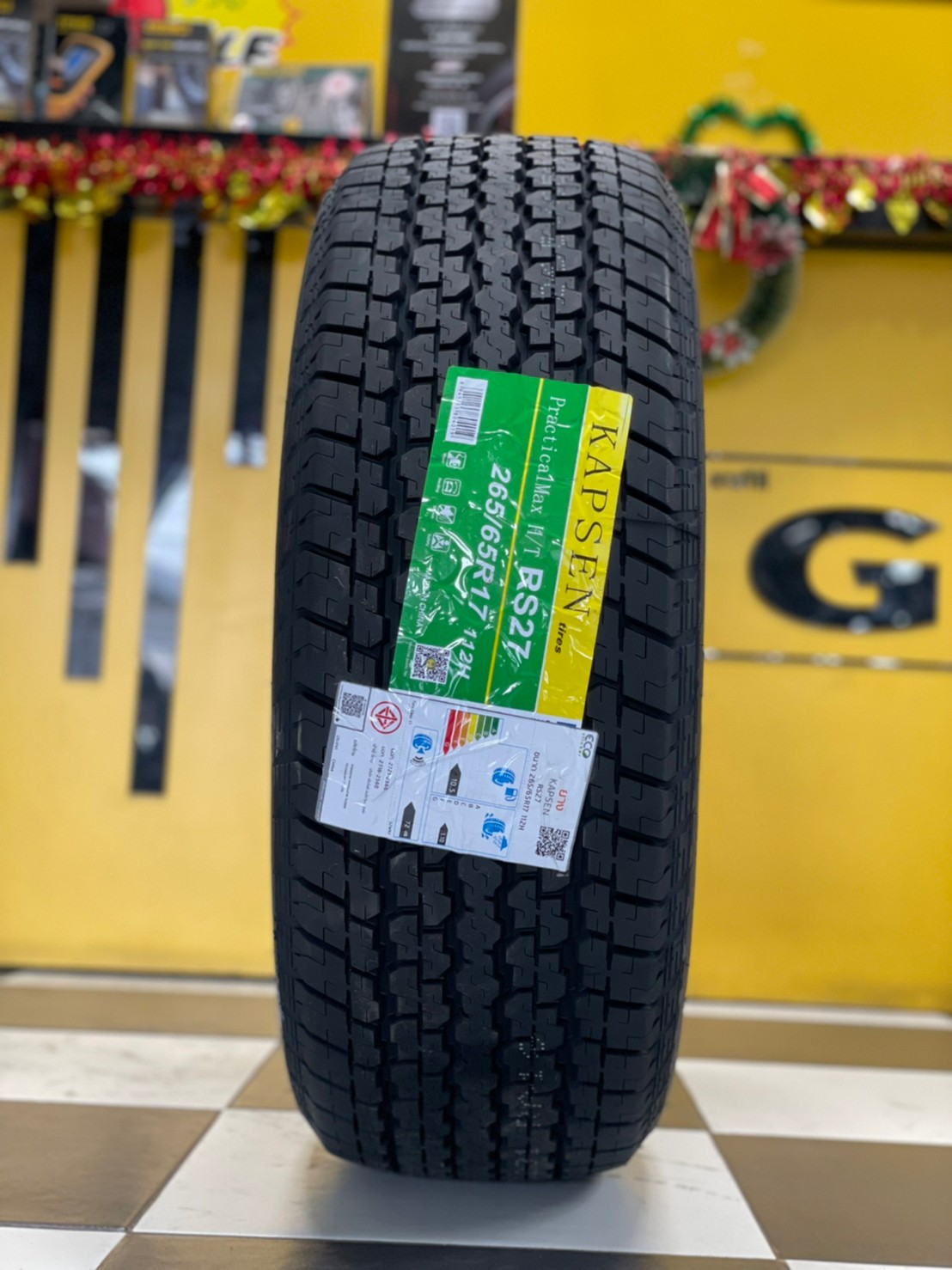 265/65R17 KAPSEN AT RS23 ยางใหม่AllTerrian ยางใหม่ปี2023