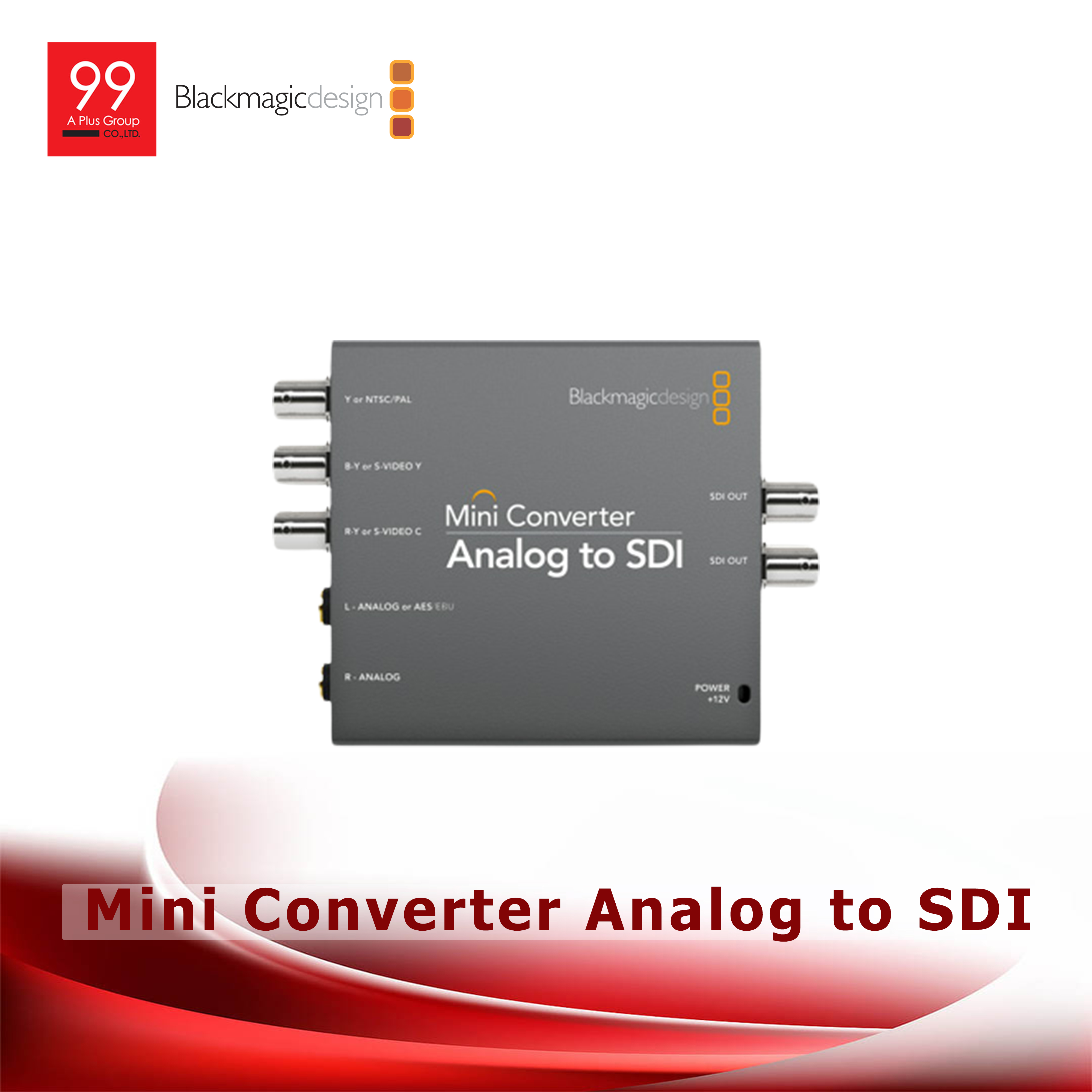 Blackmagic Mini Converter Analog to SDI 2