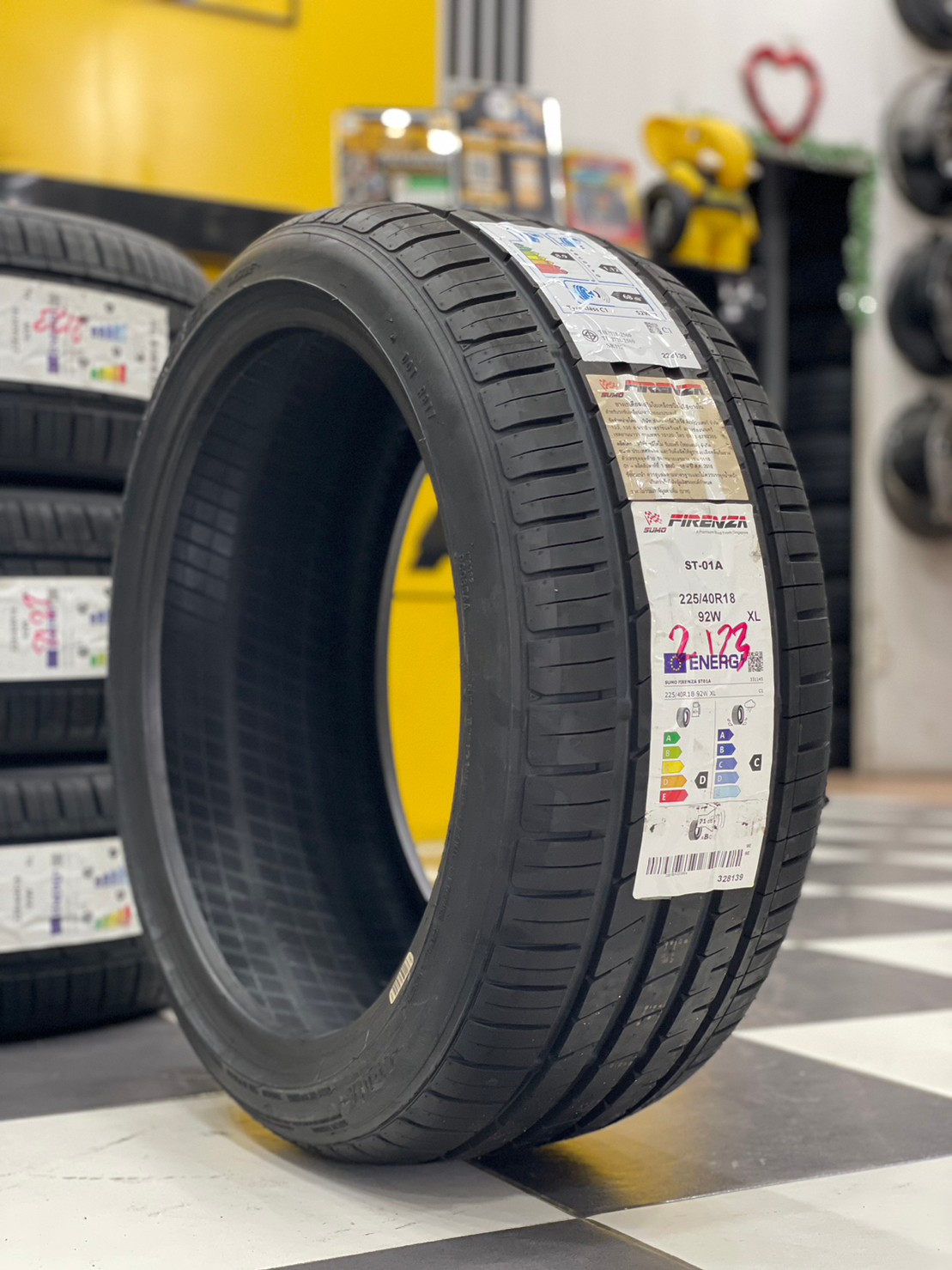 ยางใหม่FIRENZA ST01A 225/40R18 ยางใหม่ปี2023 (4 เส้น)🔥🔥PROMOTION🔥🔥