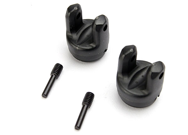 5458X Yokes, differential and transmission (2)/ 4x15mm screw pins (2)