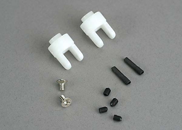 4628 Differential output yokes (2)/ 3x5mm countersunk screws (2)/ 3mm set (set) screws (4)