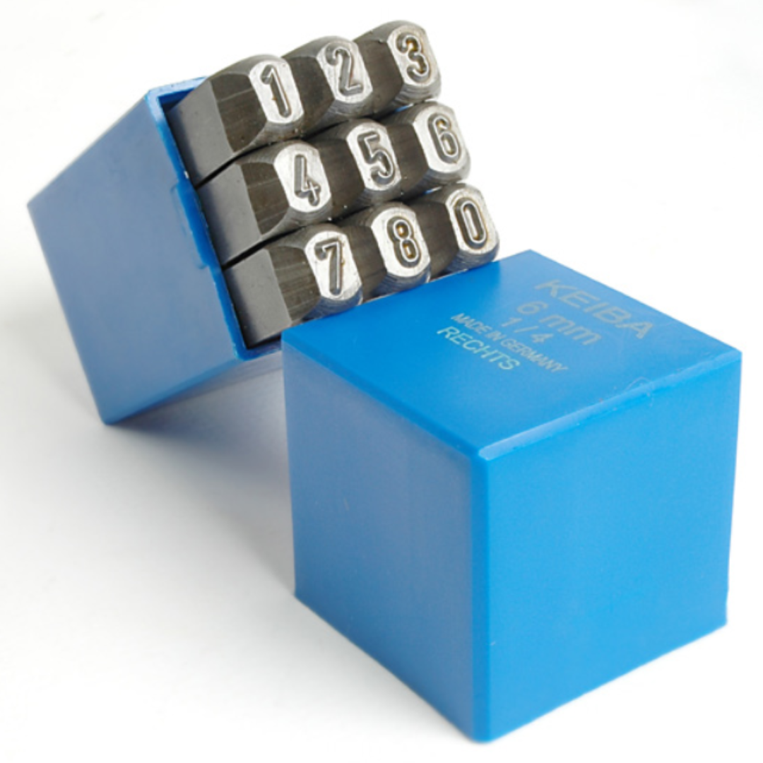 เหล็กตอก ตัวเลข 0-9 No.KE-390200 KEIBA