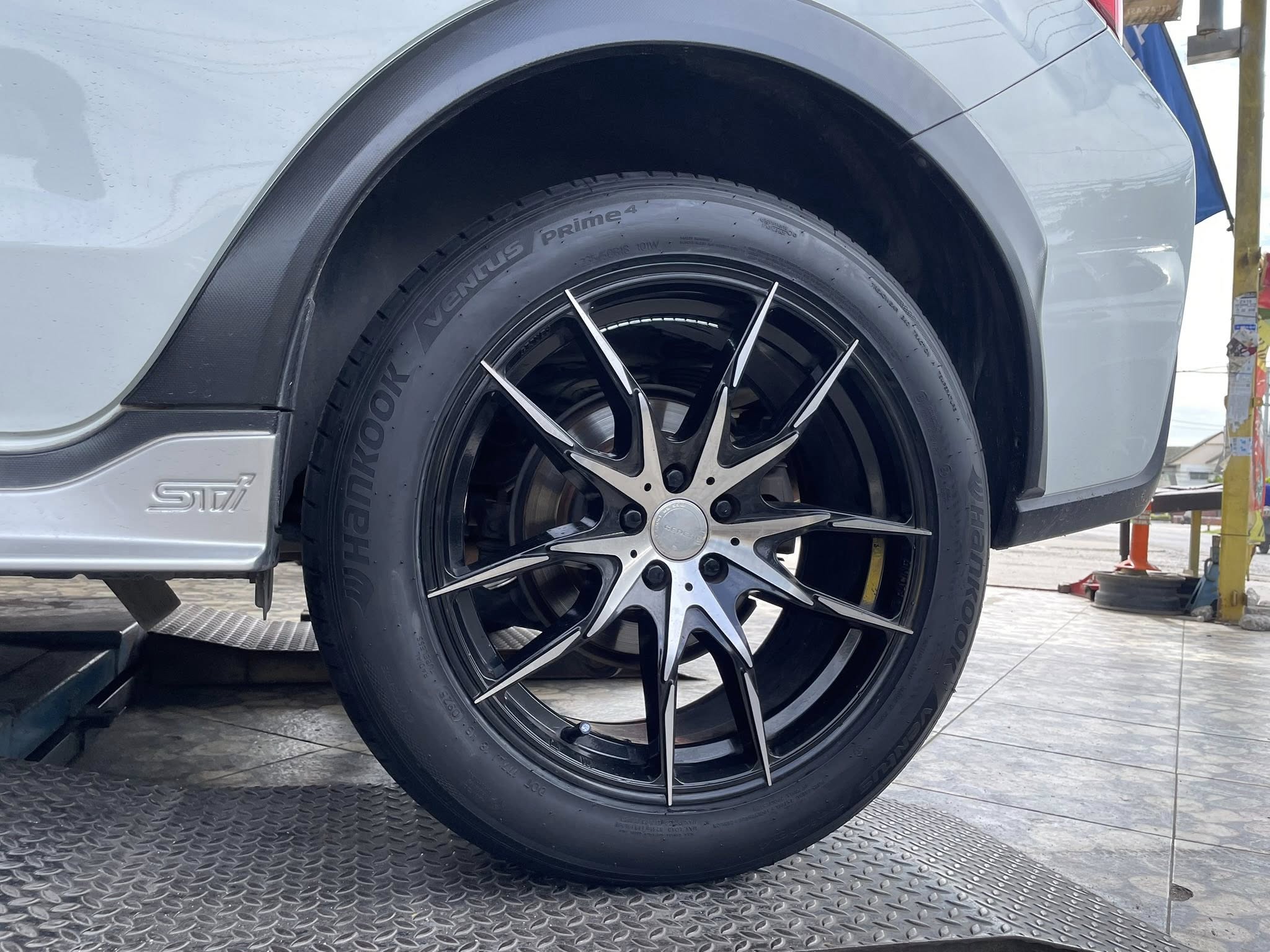 #SUBARU_XV🚘เปลี่ยนยาง 🛞🐘#HANKOOK_K135_235/50R18