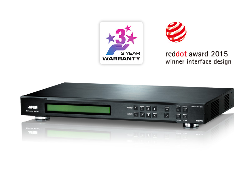 ATEN VM5404H 4 x 4 HDMI Matrix Switch with Scaler