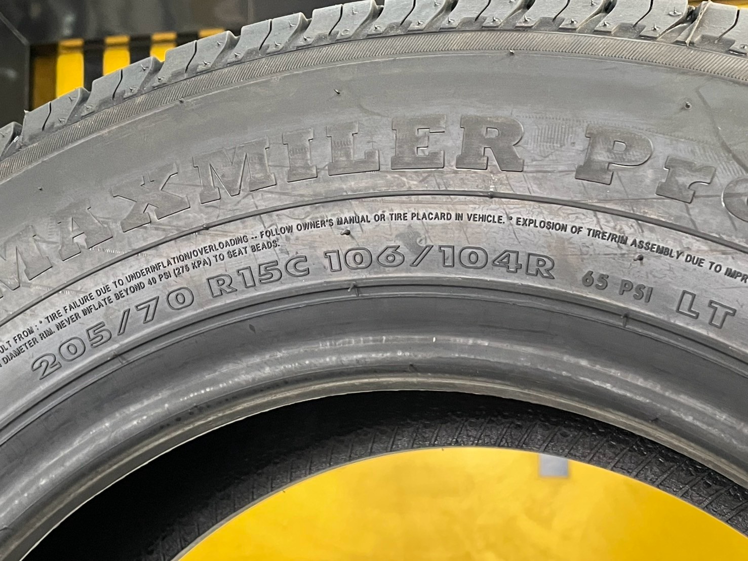 ยางใหม่ #ยางบรรทุก #GTRadial #MaxmilerPRO 205/70R15 ยางใหม่ปี2025 ยางผ้าใบ8ชั้น