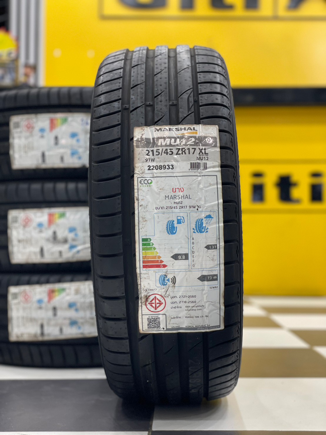 MARSHAL MU12 215/45R17 ยางใหม่ปี2021