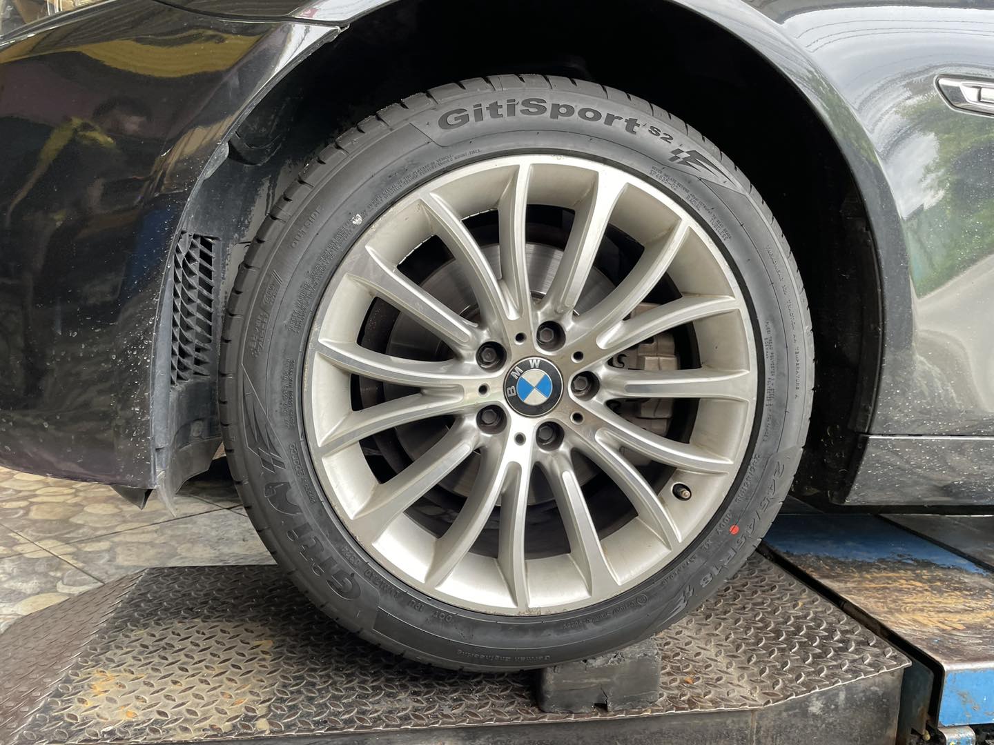BMW_M5 F10❤️ 🛞#ยางจีที #ยางสปอร์ตสมรรถนะการขับขี่สูง 🛞 🛞#Giti_SportS2 245|45R18🛞