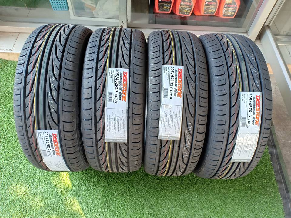 #ยางรถยนต์ #DEESTONE 205/45R17CARRERAS R702