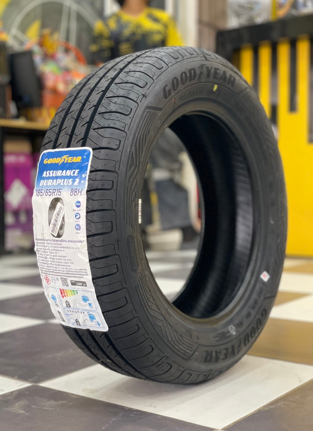 #GOODYEAR Assurance DuraPlus 2 185/65R15 ยางใหม่ปี2024