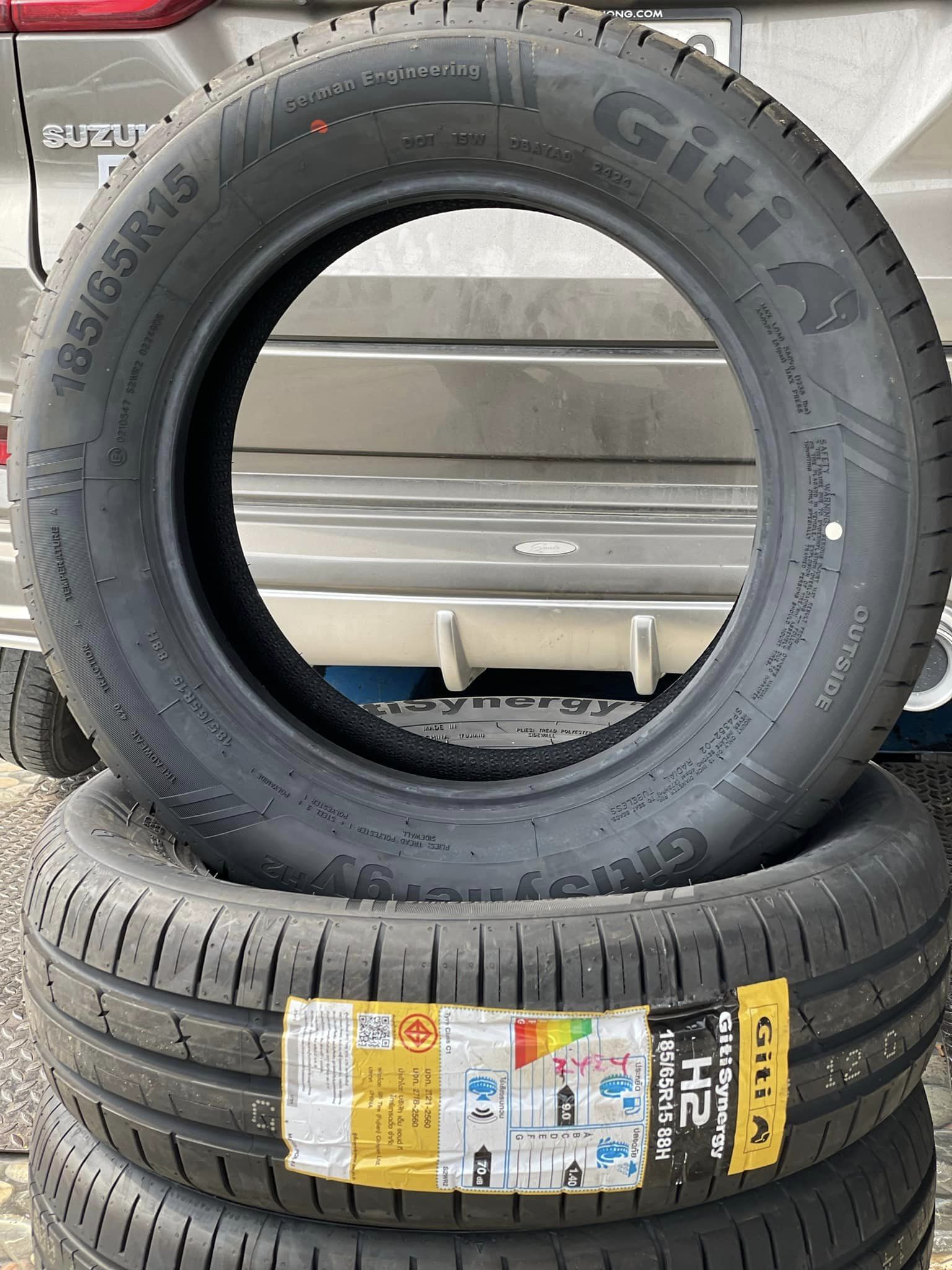 #SUZUKI_ERTIGA🛞เปลี่ยนยาง #GITI_SYNERGY_H2 185/65R15