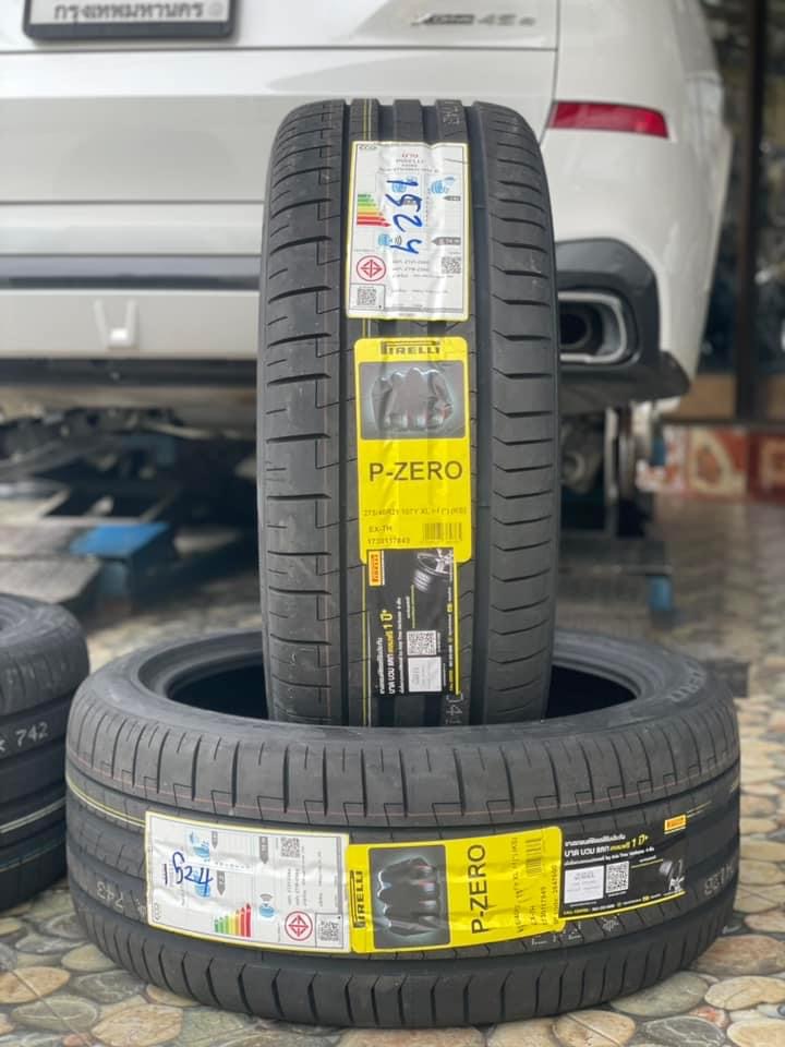 #BMW_X5 🚘 เปลี่ยนยาง 🛞🐘#PIRELLI_P-ZERO PZ4 RF 275/40RF21 ❤️ 🛞 #PIRELLI_P-ZERO PZ4 RF 315/35RF21