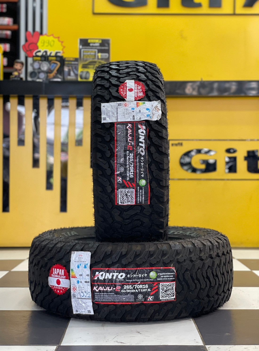 KINTO KAIJU-2 265/70R16 ยางใหม่ปี2022