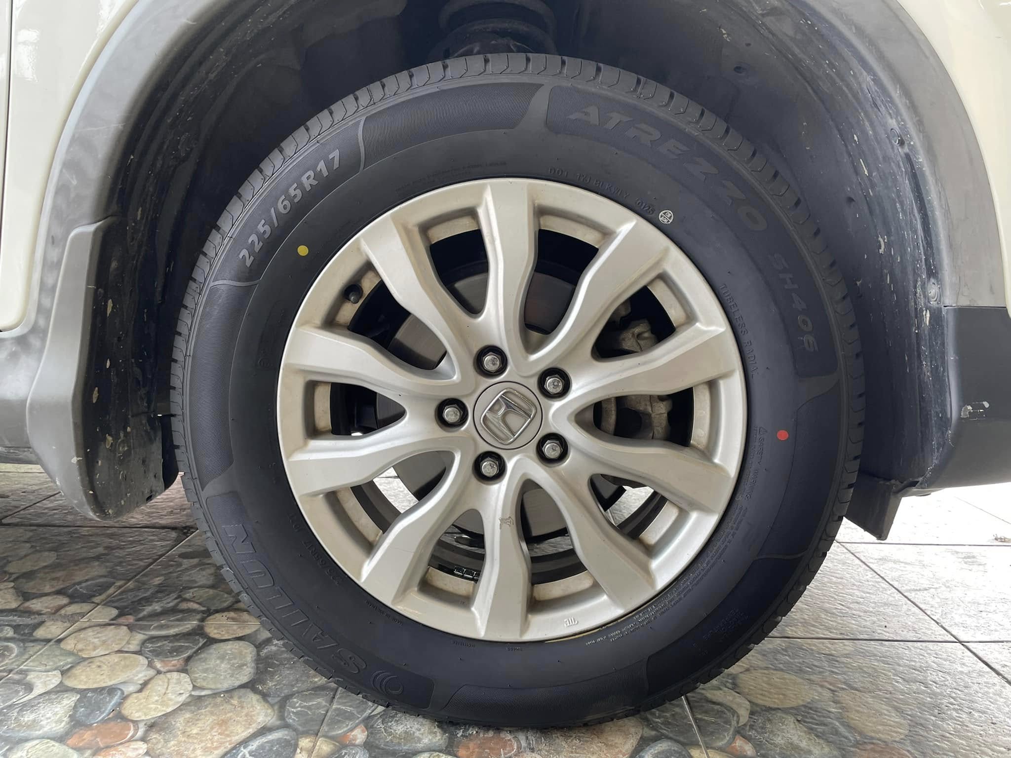 #HONDA_CRV 🚘เปลี่ยนยาง 🛞🐘#SAILUN #SH406 225/65R17