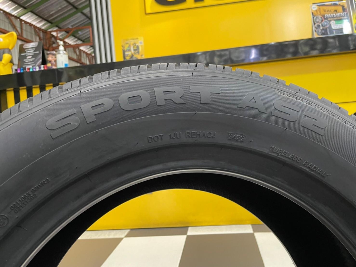 GOODRIDE AS2 265/60R18 ยางใหม่ยางไทย สปอร์ตนุ่มหนึบ