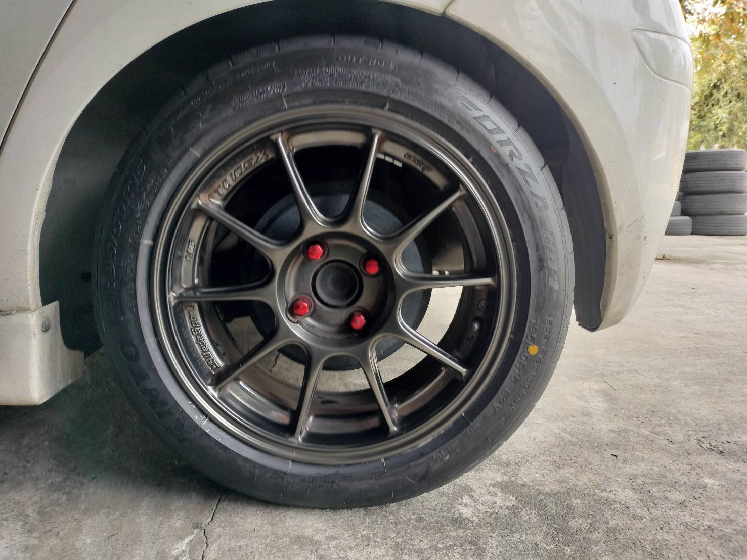 🚘 #TOYOTA_YARIS ติดตั้งเปลี่ยนยาง #KINTO_FORZA001_195/50R15