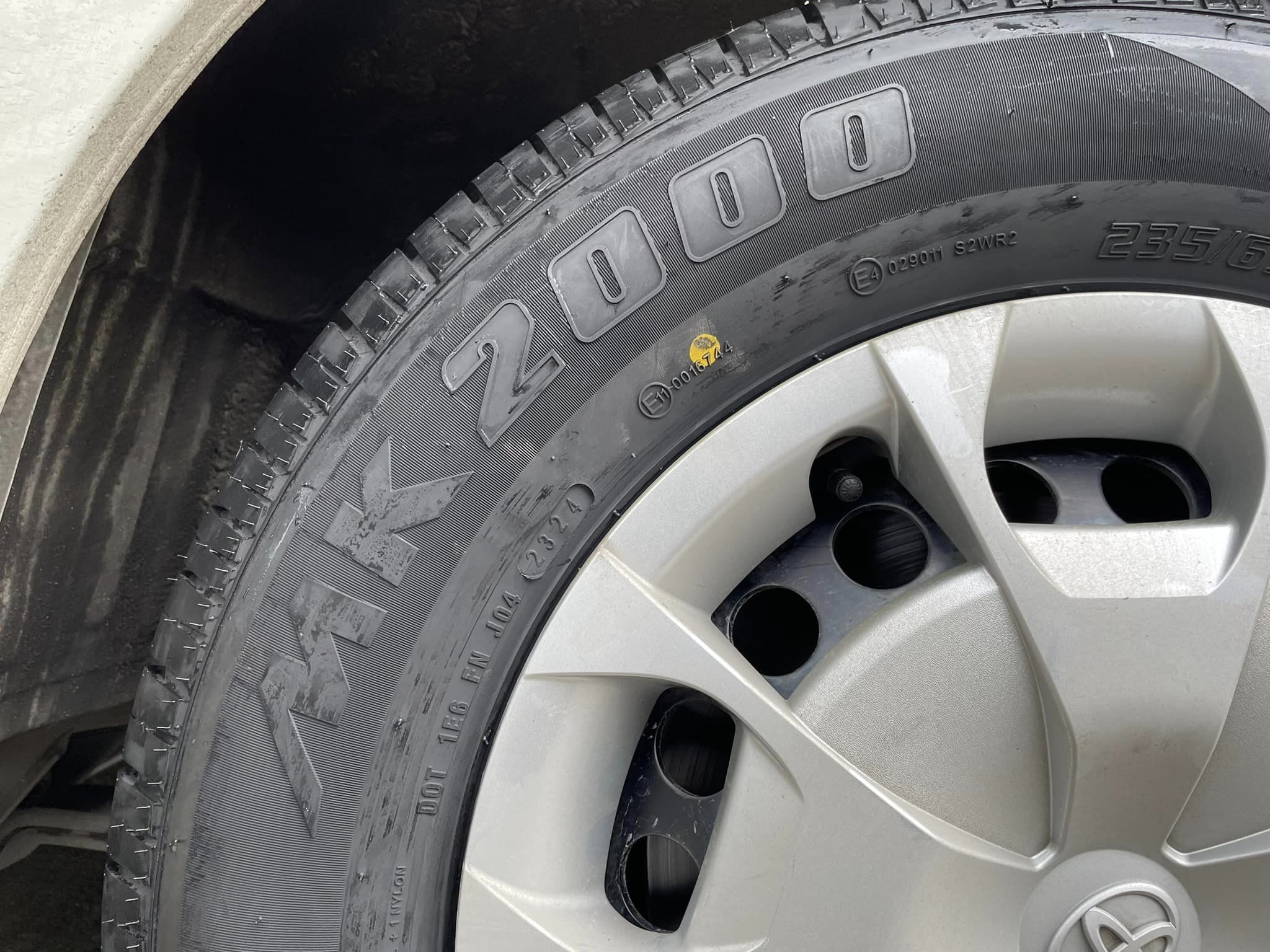 เปลี่ยนยางTOYOTA_COMMUTER มั่นใจคุณภาพ #ยางโอตานิ #OTANI #MK2000 235/65R16